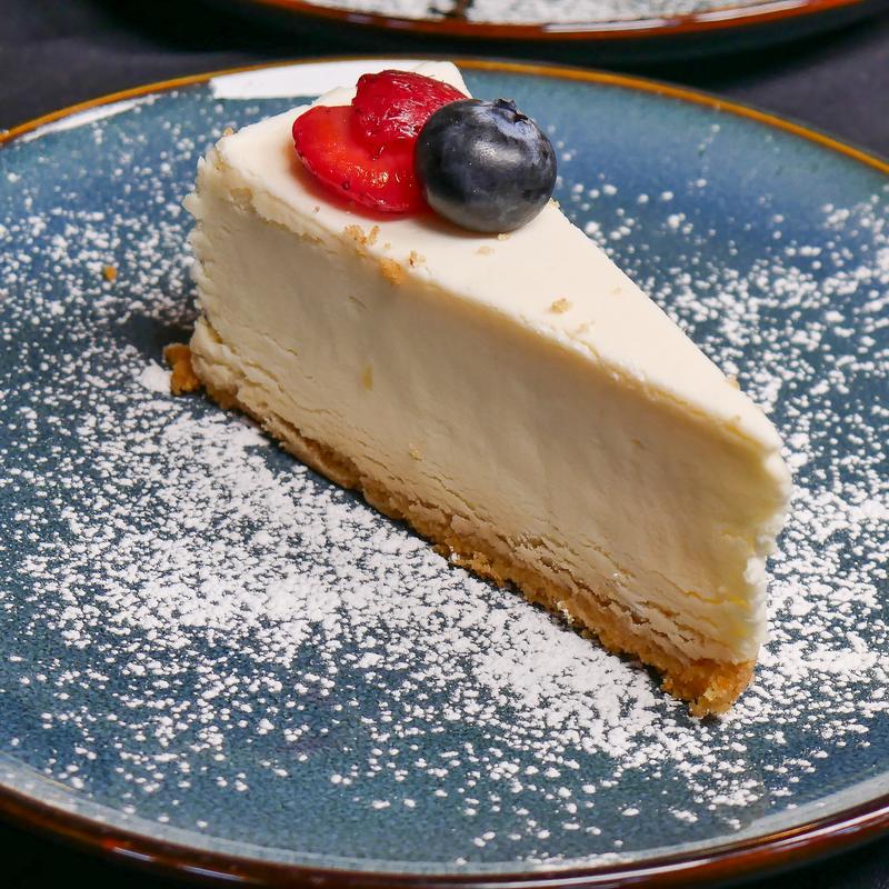 New York Plain Cheesecake